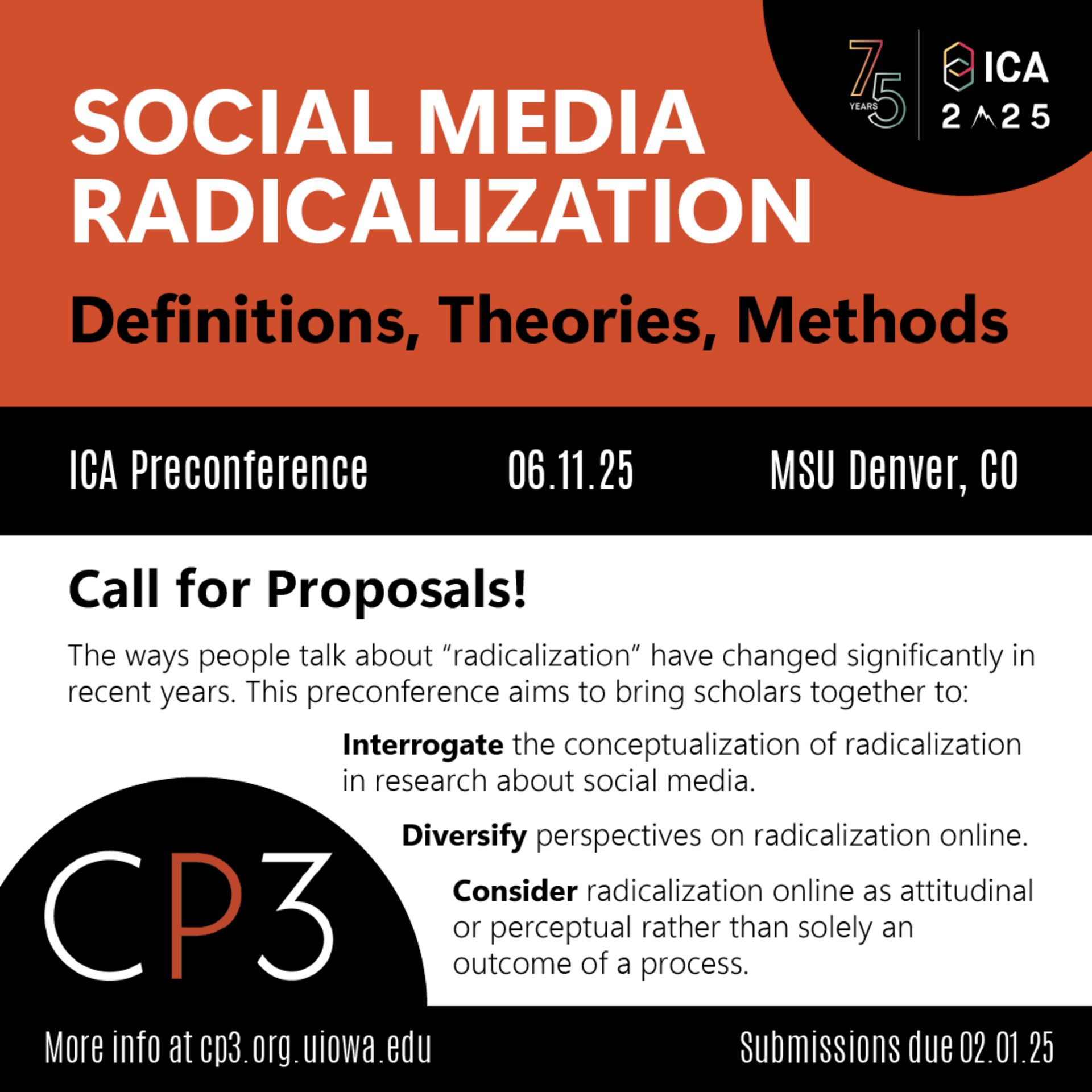 ICA 2025 Preconference Center for Publics, Platforms